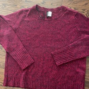 Red h and m sweater